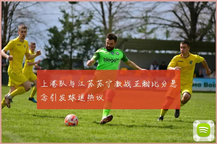 上港队与江苏苏宁激战正酣比分悬念引发球迷热议